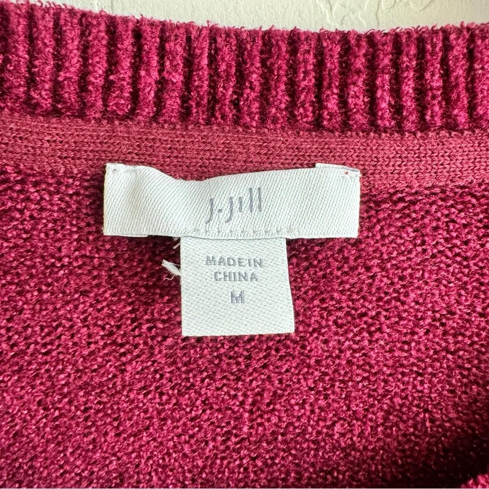 J.jill Maroon Women’s Sweater Size M